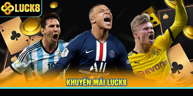 khuyến mãi luck8 cho hội viên khi đăng ký